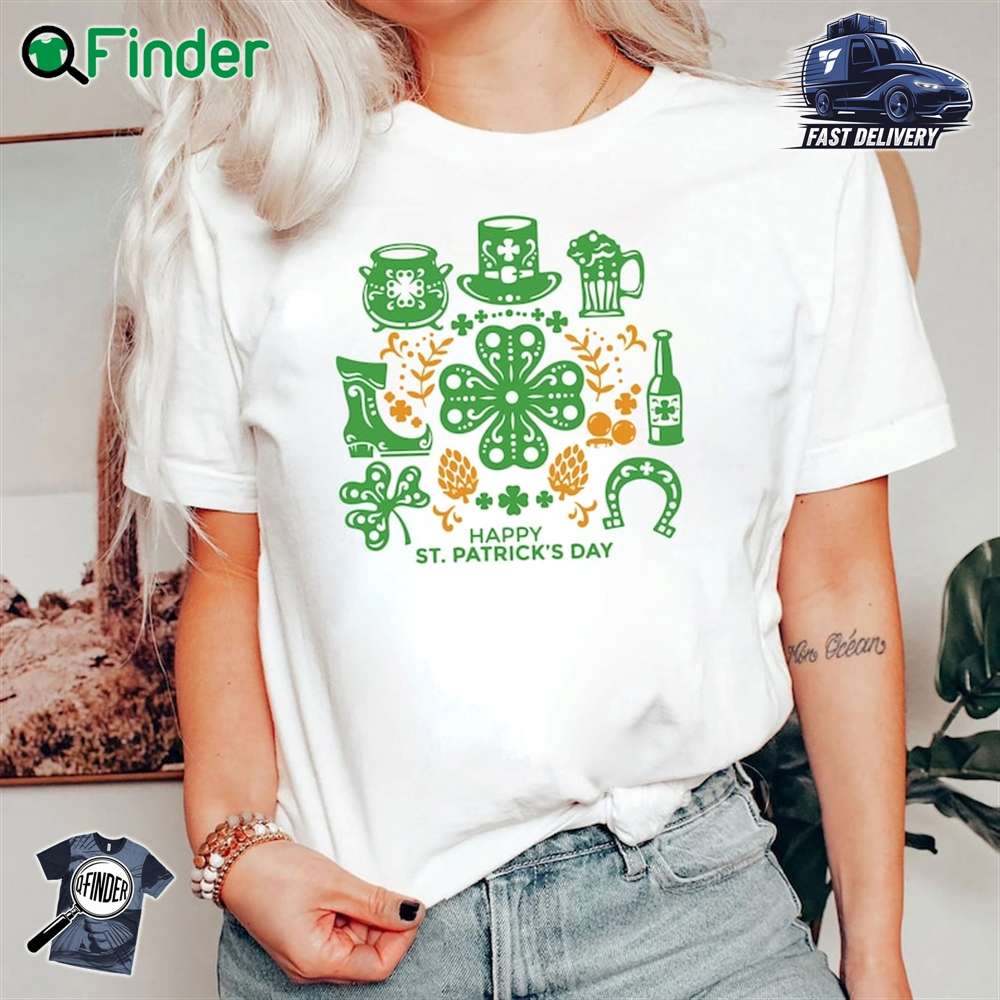 Irish Shirt St Patrick's Day Shirt St Patrick's Day T shirt For Women Irish Shirt St Patrick's Day Shirt St Patrick's Day T-shirt For Women