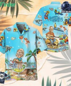 Jimmy Buffett Forever In Margaritaville Hawaiian Shirt