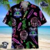 Cricket Neon Hawaiian Shirt