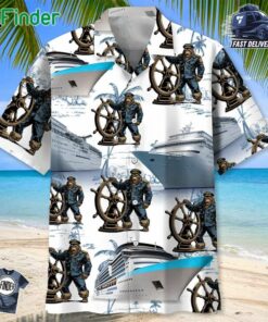 Bigfoot Captain Cruise Hawaiian Shirt