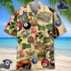 Billiard Vintage Hawaiian Shirt Men