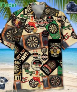 Darts Vintage Hawaiian Shirt