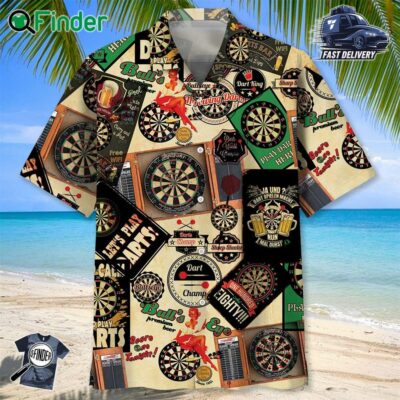 Darts Vintage Hawaiian Shirt