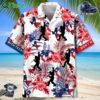 Bigfoot Don't Mess With Texas Hawaiian Shirt