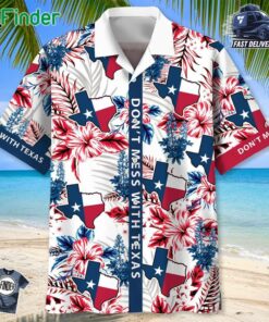 Don't Mess With Texas Hawaiian Shirt Men