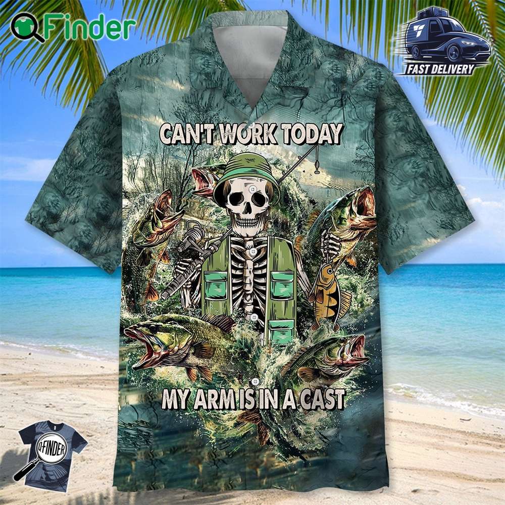 Can't Work Today My Arm Is In A Cast Hawaiian Shirt Can't Work Today My Arm Is In A Cast Hawaiian Shirt