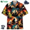 Drum Watercolor Hawaiian Shirt Men
