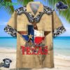 Hold The Line Texas Hawaiian Shirt