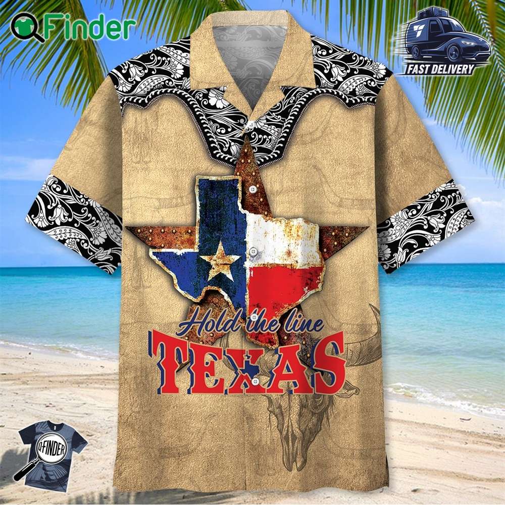 Hold The Line Texas Hawaiian Shirt Hold The Line Texas Hawaiian Shirt