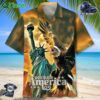 God Bless America Hawaiian Shirt Men