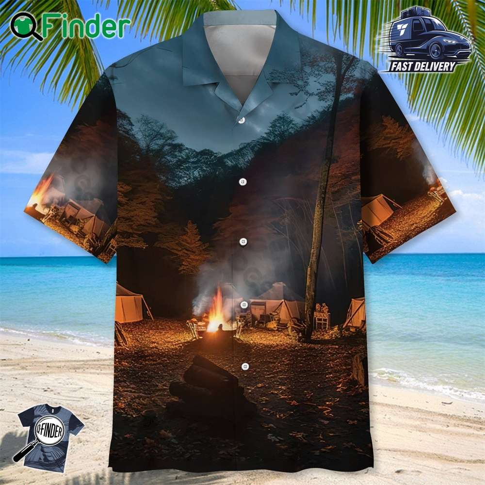 Sasquatch Drinking Campfire Like A Regular Campfire But Way More Drunk Unisex Hawaiian Shirt Sasquatch Drinking Campfire Like A Regular Campfire But Way More Drunk Unisex Hawaiian Shirt