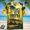 School Bus Drive Hawaiian Shirt