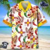 New Mexico Dancing Chilli Hawaiian Shirt