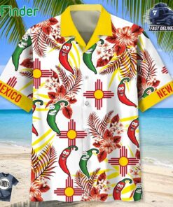 New Mexico Dancing Chilli Hawaiian Shirt