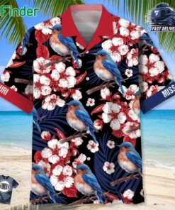 Missouri State Eastern Bluebird Black Hawaiian Shirt