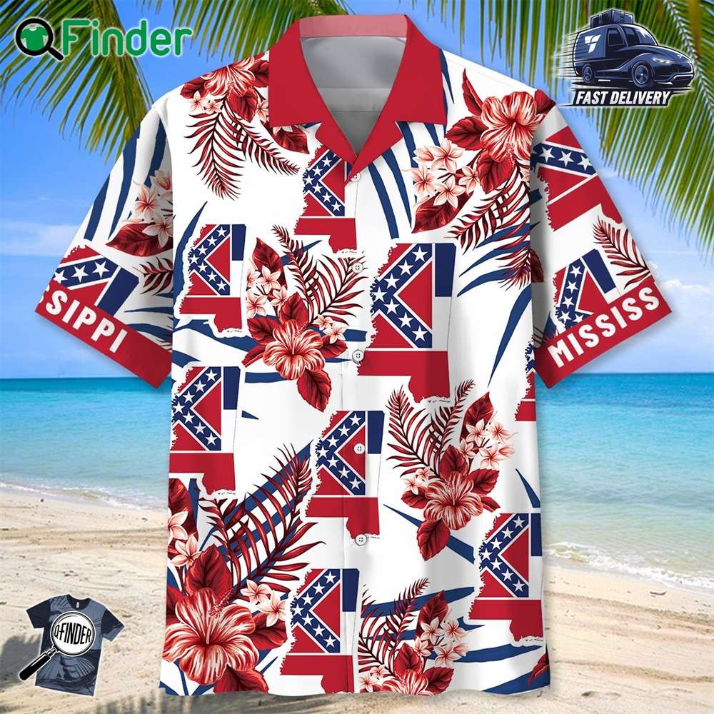 Mississippi State Proud Hawaiian Shirt Mississippi State Proud Hawaiian Shirt