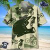Mountain Bike Helmet Camo Hawaiian Shirt