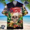 Psycho Skull Hawaiian Shirt