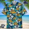 School Bus Tropical Hawaiian Shirt