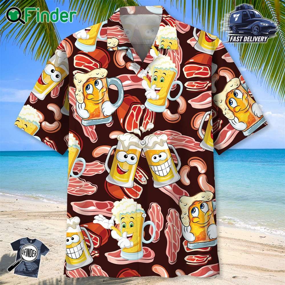Oktoberfest Drinking Beer Hawaiian Shirt Oktoberfest Drinking Beer Hawaiian Shirt