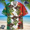Viva Mexico Skull Hawaiian Shirt