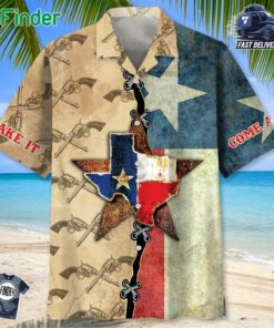 Texas Come And Take It Hawaiian Shirt