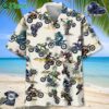 Tropical Dirt Bike Racing Hawaiian Shirt