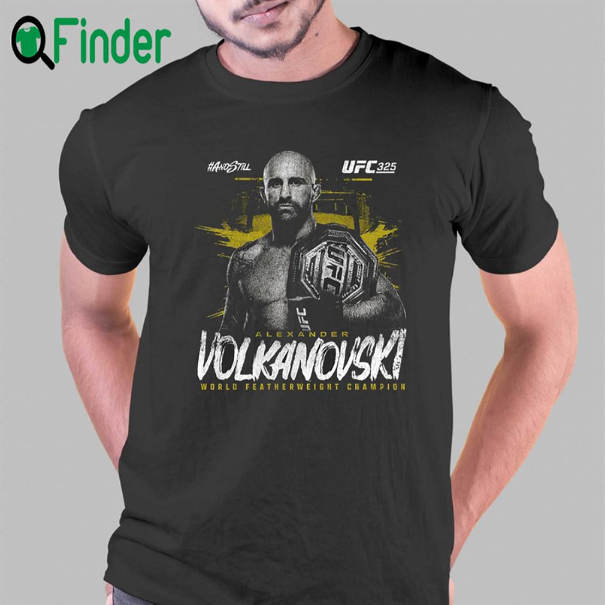 Alexander Volkanovski Ufc 325 Andstill Featherweight Champion T shirt Alexander Volkanovski Ufc 325 Andstill Featherweight Champion T-shirt