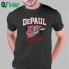 Depaul Blue Demons Throwback Basketball T-shirt