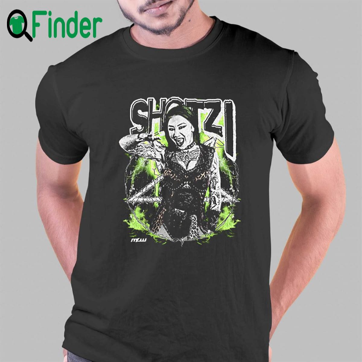 Shotzi Green Hell Riot T shirt Shotzi Green Hell Riot T-shirt