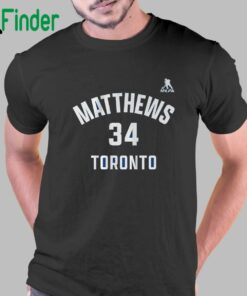 Auston Matthews Toronto Name & Number T-shirt