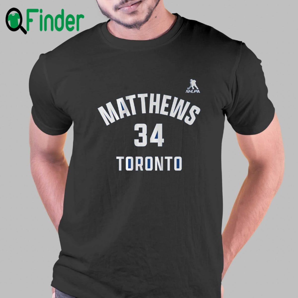 Auston Matthews Toronto Name & Number T shirt Auston Matthews Toronto Name & Number T-shirt
