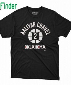 Oklahoma Basketball Aaliyah Chavez Name Number Ball Shirt