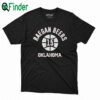 Oklahoma Basketball Raegan Beers Name Number Ball T-shirt