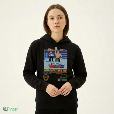 Wwe John Cena You Can't See Me Pixel T-shirt