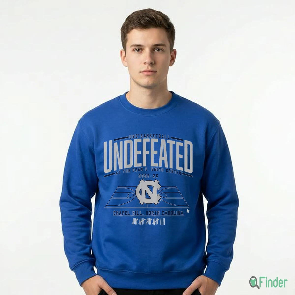 UNC Basketball Undefeated At The Dean E. Smith Center Shirt UNC Basketball Undefeated At The Dean E. Smith Center Shirt