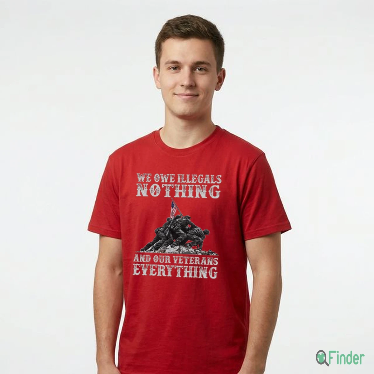 We Owe Illegals Nothing And Our Veterans Everything Shirt We Owe Illegals Nothing And Our Veterans Everything Shirt