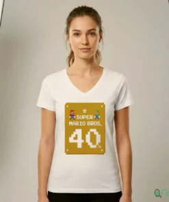 Super Mario Bros. 40th Anniversary Shirt