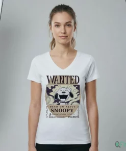 Wanted Snoopy Dead Or Alive Shirt