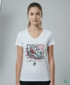 Catch The KC Current Vintage White T Shirt
