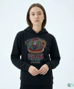 Pistons Detroit Basketball Bouquet Tee By 'JKo Studios' Shirt