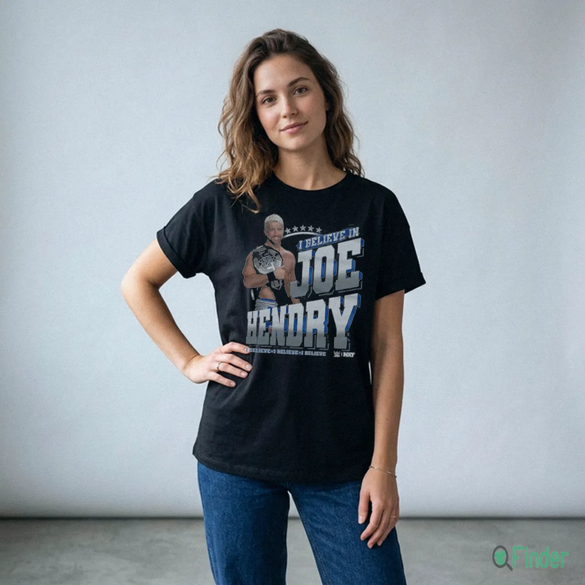 Joe Hendry WWE I Believe WHT T Shirt Joe Hendry WWE I Believe WHT T Shirt