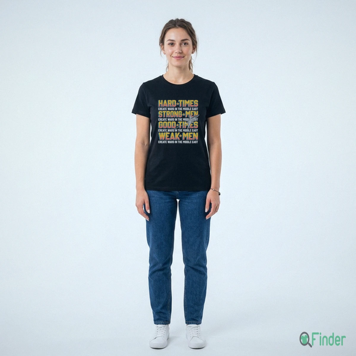 Hard Times Create Wars In The Middle East, Strong Men Create Wars In The Middle East Shirt Hard Times Create Wars In The Middle East, Strong Men Create Wars In The Middle East Shirt