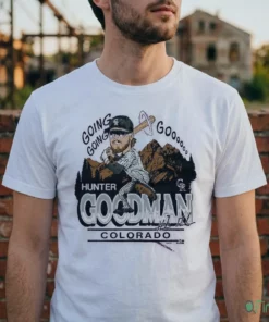 Rockies Hunter Goodman Signature Shirt