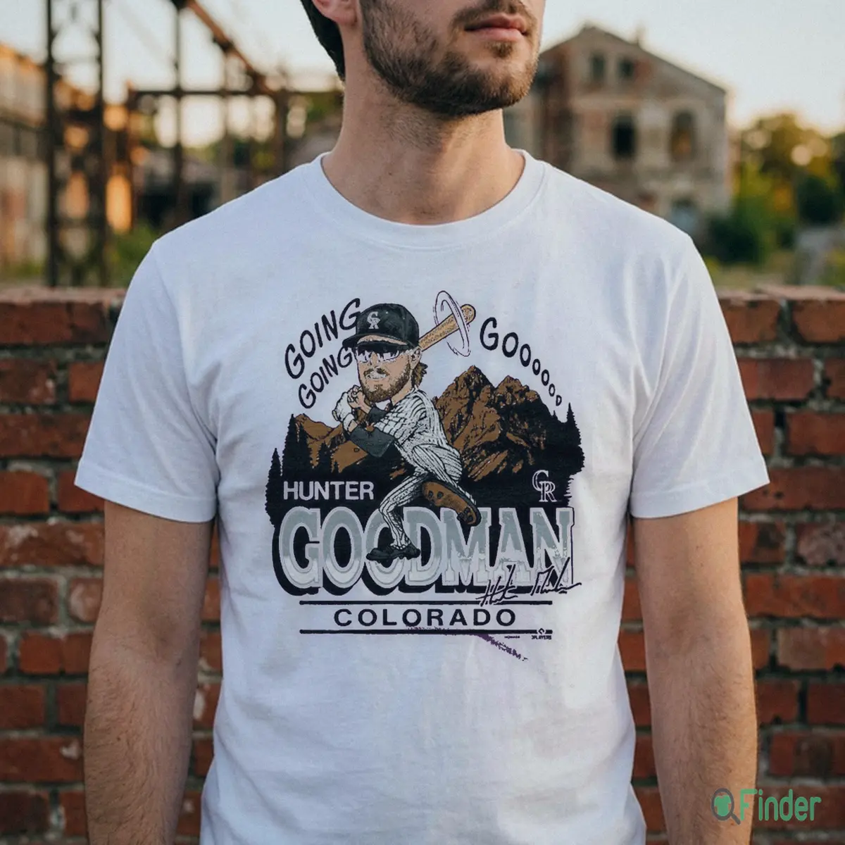 Rockies Hunter Goodman Signature Shirt Rockies Hunter Goodman Signature Shirt