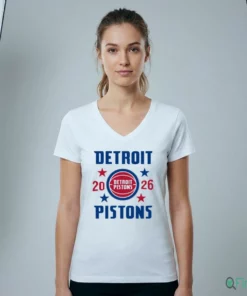 Detroit Pistons Playoffs '26 Stars T-Shirt