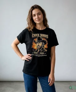 Official Chuck Norris 1940 2026 Warrior Legend Forever Remembered Shirt