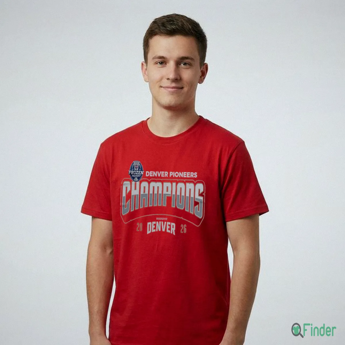 Official Denver Pioneers Hockey Your NCHC Frozen Faceoff Champions Shirt Official Denver Pioneers Hockey Your NCHC Frozen Faceoff Champions Shirt
