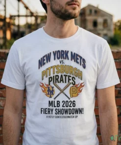 Official New York Mets Vs. Pittsburgh Pirates MLB Schedule 2026 Shirt