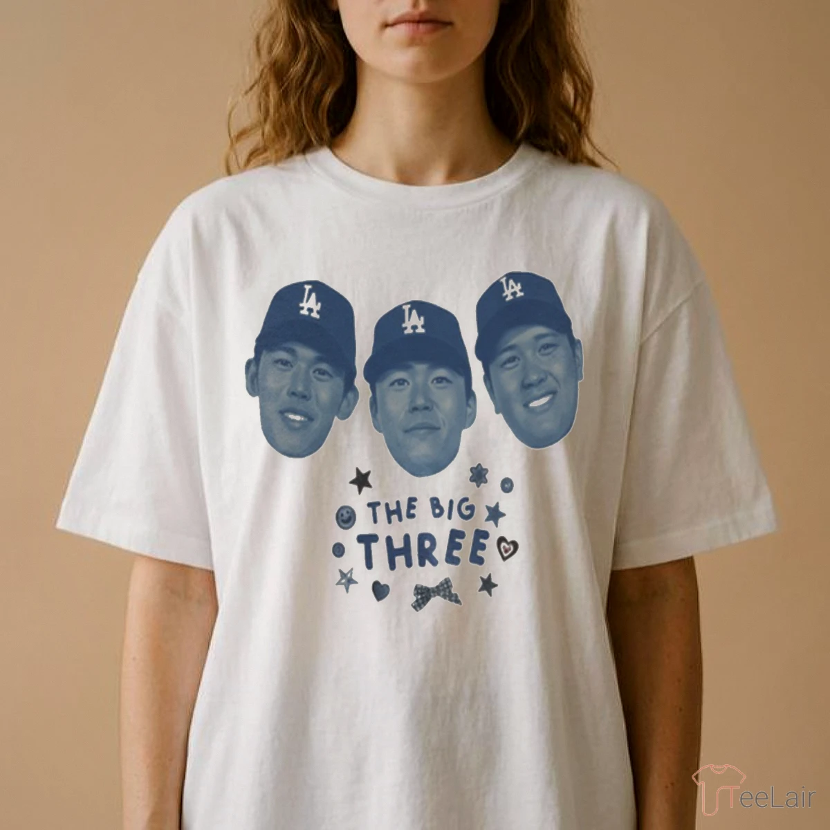 Los Angeles Dodgers Baseball The Big Three Shirt Los Angeles Dodgers Baseball The Big Three Shirt
